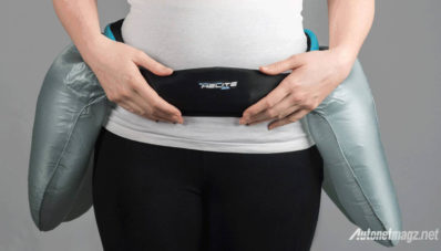 Airbag Pejalan Kaki Dipamerkan di CES 2018, Mau Coba? Airbag Pejalan Kaki Dipamerkan di CES 2018, Mau Coba?