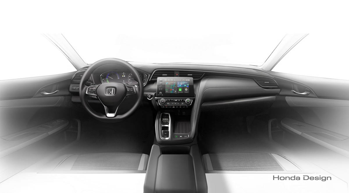 Honda, honda insight 2019 prototipe interior: Honda Insight 2019 Hadir Untuk Jaga Karakter Civic