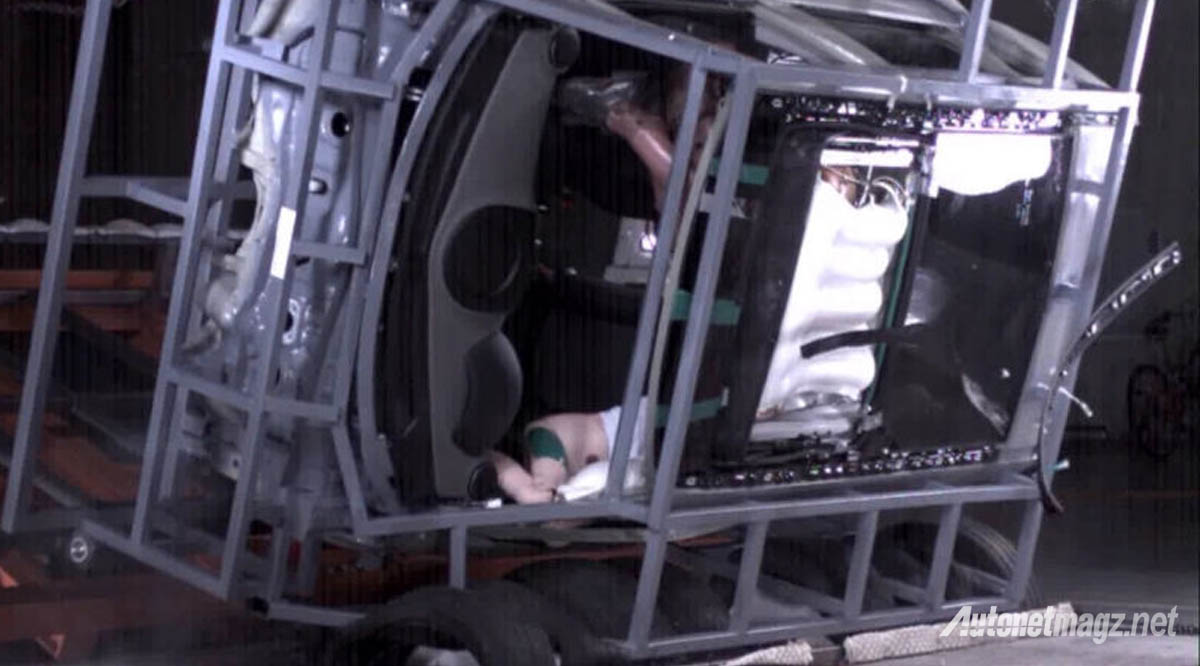 Hyundai, hyundai panoramic sunroof airbag crash test: Hyundai Perkenalkan Airbag Panoramic Sunroof Pertama, Makin Aman