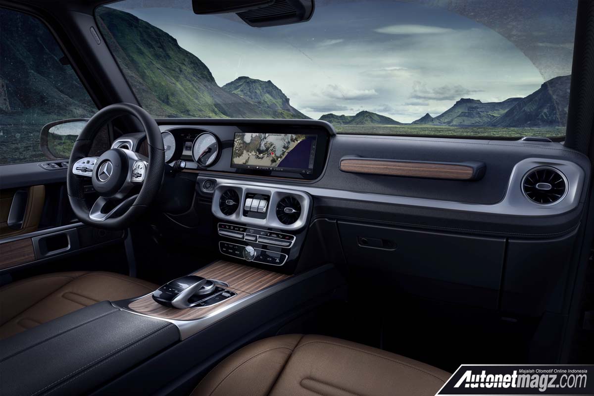 Berita, interior Mercedes-Benz G-Class W464: Bocoran Mercedes-Benz G-Class Terbaru, Setia Pada Pakemnya