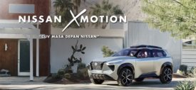 sisi belakang Nissan XMotion