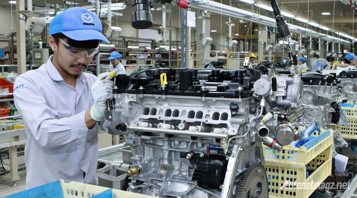  Pabrik  Machining Mazda Thailand Siap Bikin Mesin  2 000 cc 