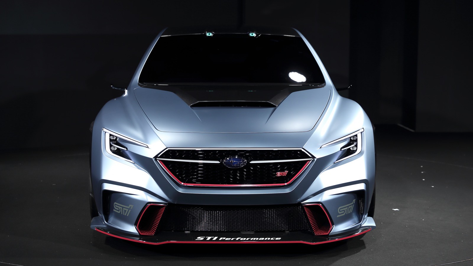 International, subaru viziv performance sti concept front: Subaru Viziv STI Performance Concept, Titik Awal WRX STI Baru