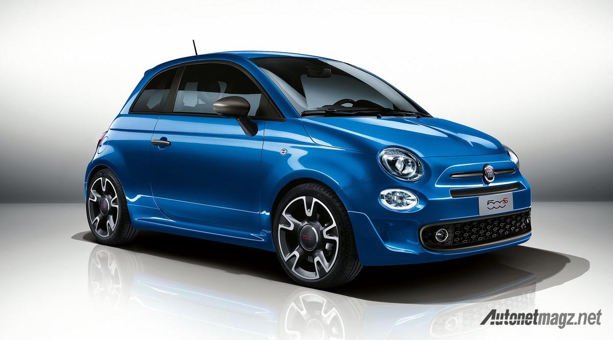 Fiat, 2018 fiat 500s blue: Fiat 500 Kini Pakai Turbo, Berharap Genjot Penjualan
