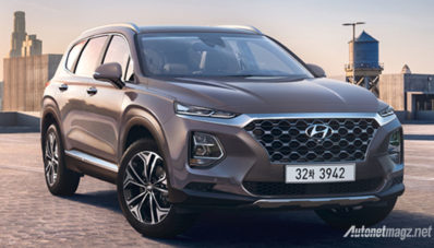 Inilah Sosok Resmi Hyundai Santa Fe 2019, Ganteng!