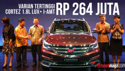 Resmi, Harga Wuling Cortez 2018 Mulai 218 Juta Rupiah! Resmi, Harga Wuling Cortez 2018 Mulai 218 Juta Rupiah!