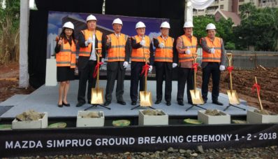 Peletakan Batu Markas Baru EUROKARS & Showroom Mazda Indonesia!
