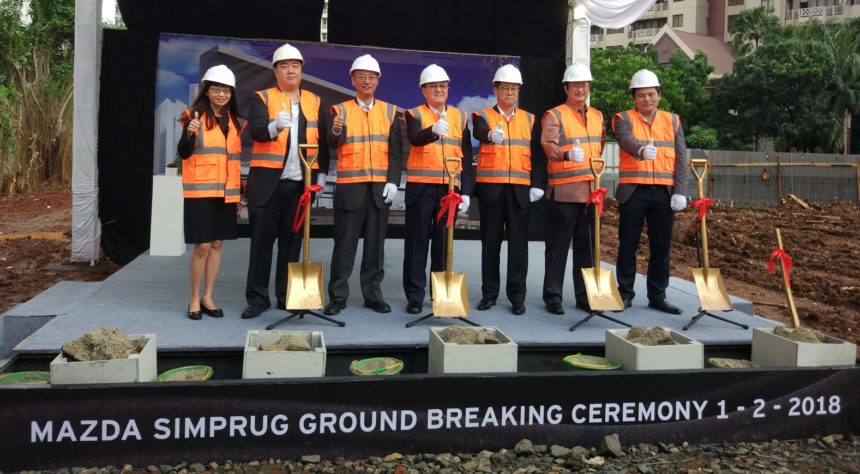 Peletakan Batu Markas Baru EUROKARS & Showroom Mazda Indonesia!