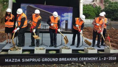 Peletakan Batu Markas Baru EUROKARS & Showroom Mazda Indonesia!