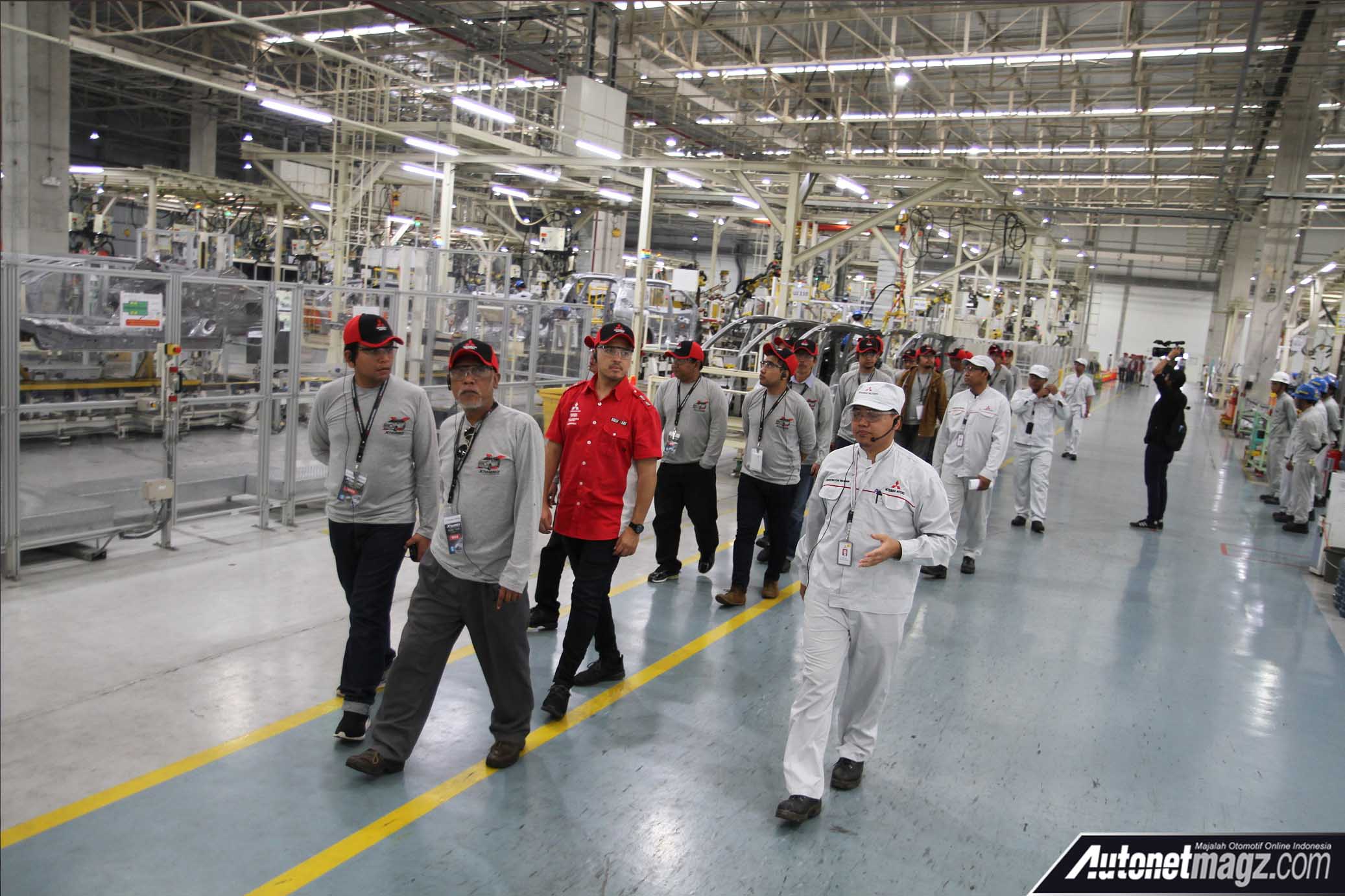 Berita, Media Kunjungi Pabrik Perakitan Mitsubishi: Mitsubishi Ajak Media Kunjungi Pabrik Perakitannya