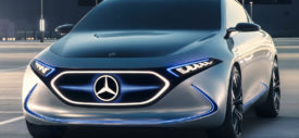 Mercedes-Benz EQA Concept belakang
