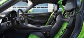 porsche 911 gt3 rs 2018 green rear