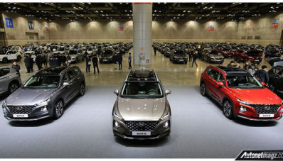 Hyundai Santa Fe 2019 Debut di Korea Selatan, SPK Mencapai 14 Ribu!