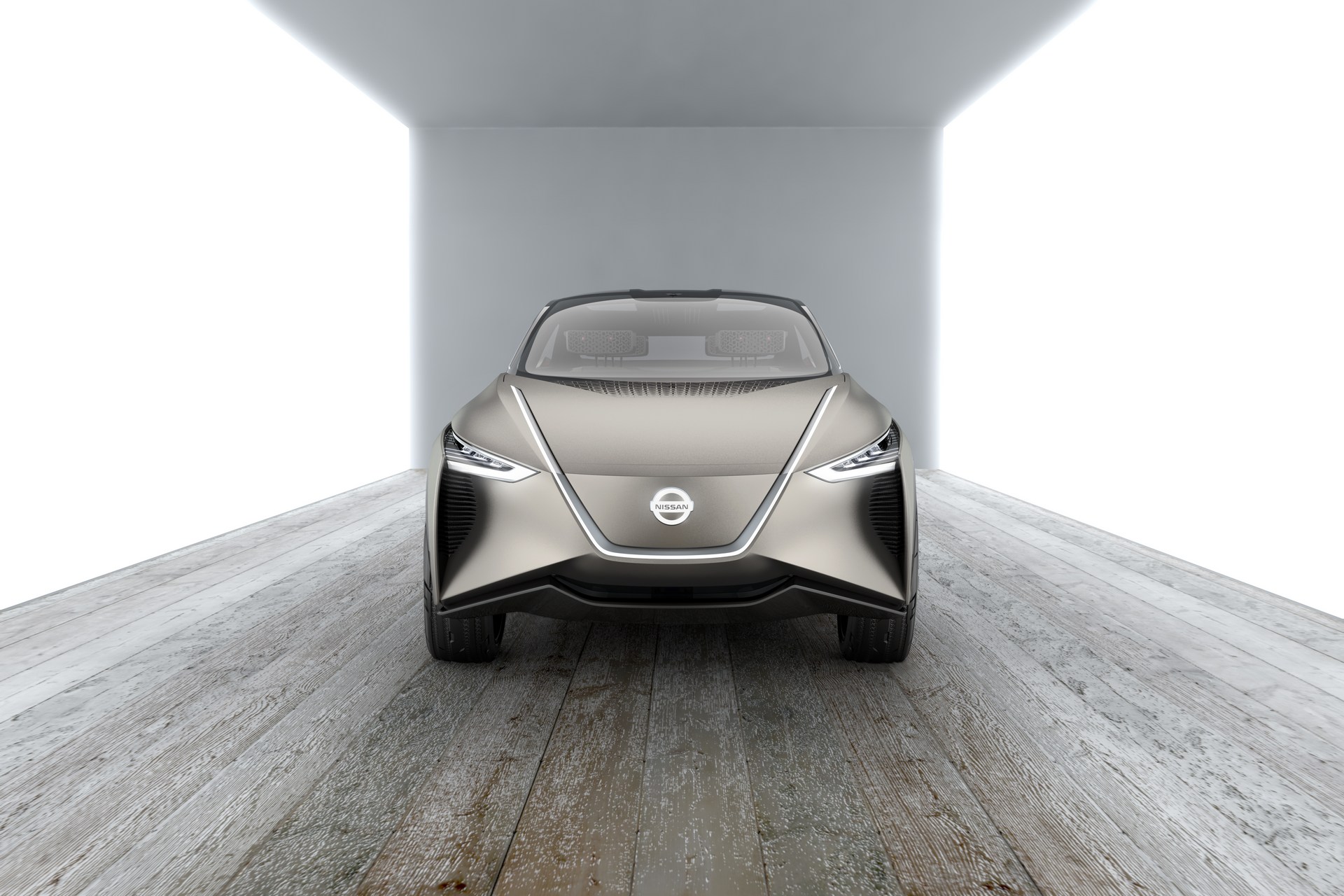 Geneva International Motor Show, Nissan-IMx-KURO-concept-3: Nissan IMx EV: Crossover Elektrik Pembaca Pikiran Pengemudi