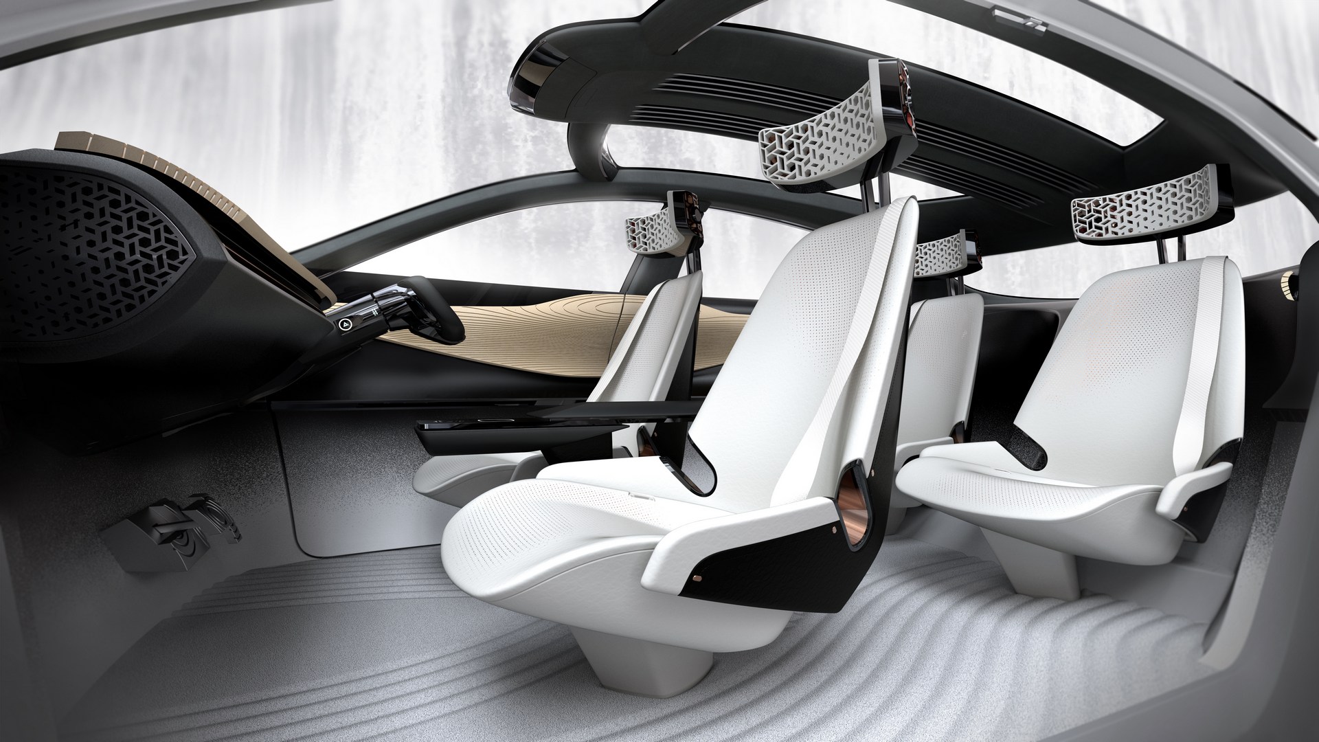 Geneva International Motor Show, Nissan-IMx-KURO-concept-7: Nissan IMx EV: Crossover Elektrik Pembaca Pikiran Pengemudi