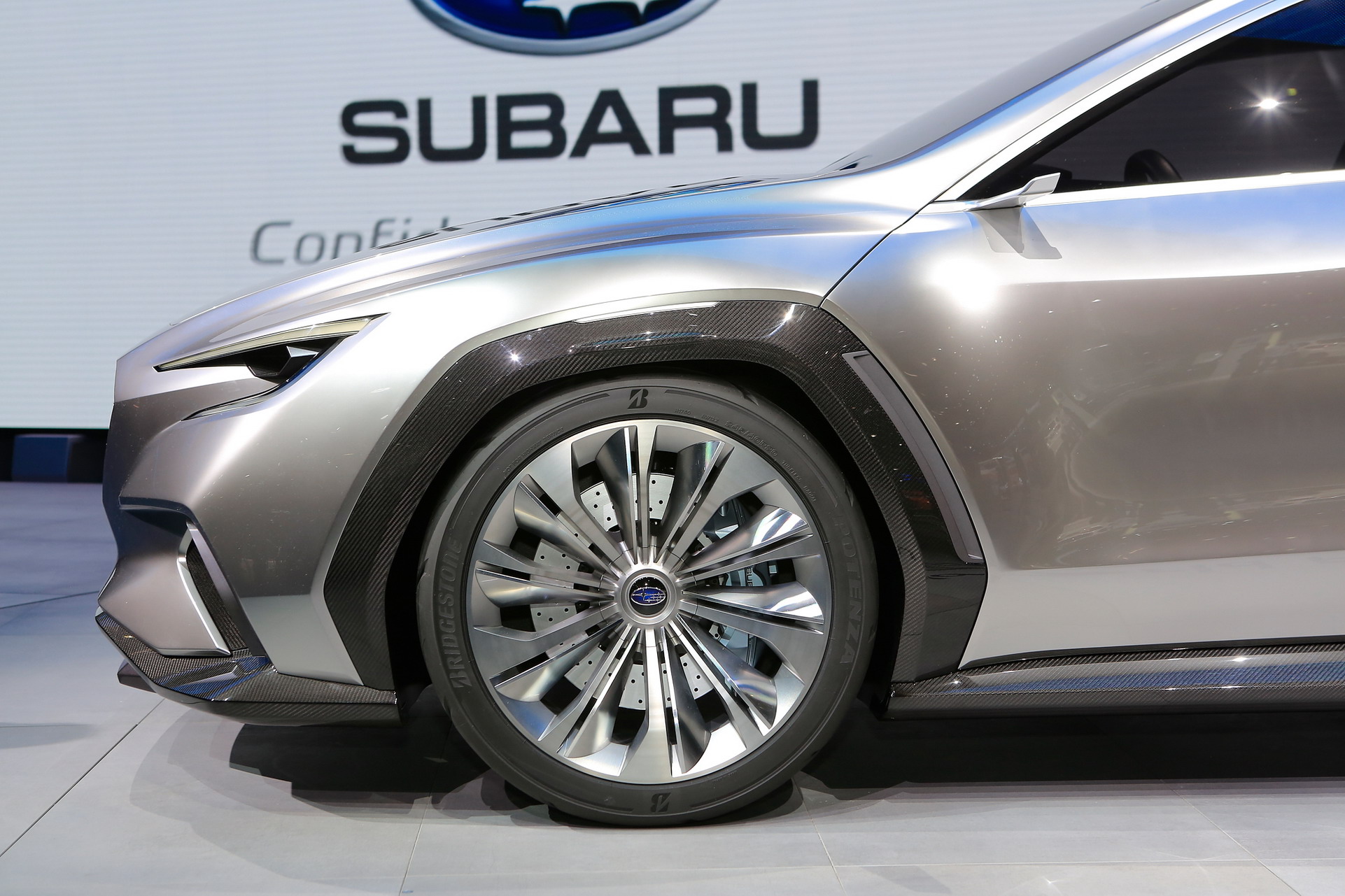 Geneva International Motor Show, Subaru-Viziv-Wagon-2: Subaru Viziz Tourer, Crossover Wagon Modern