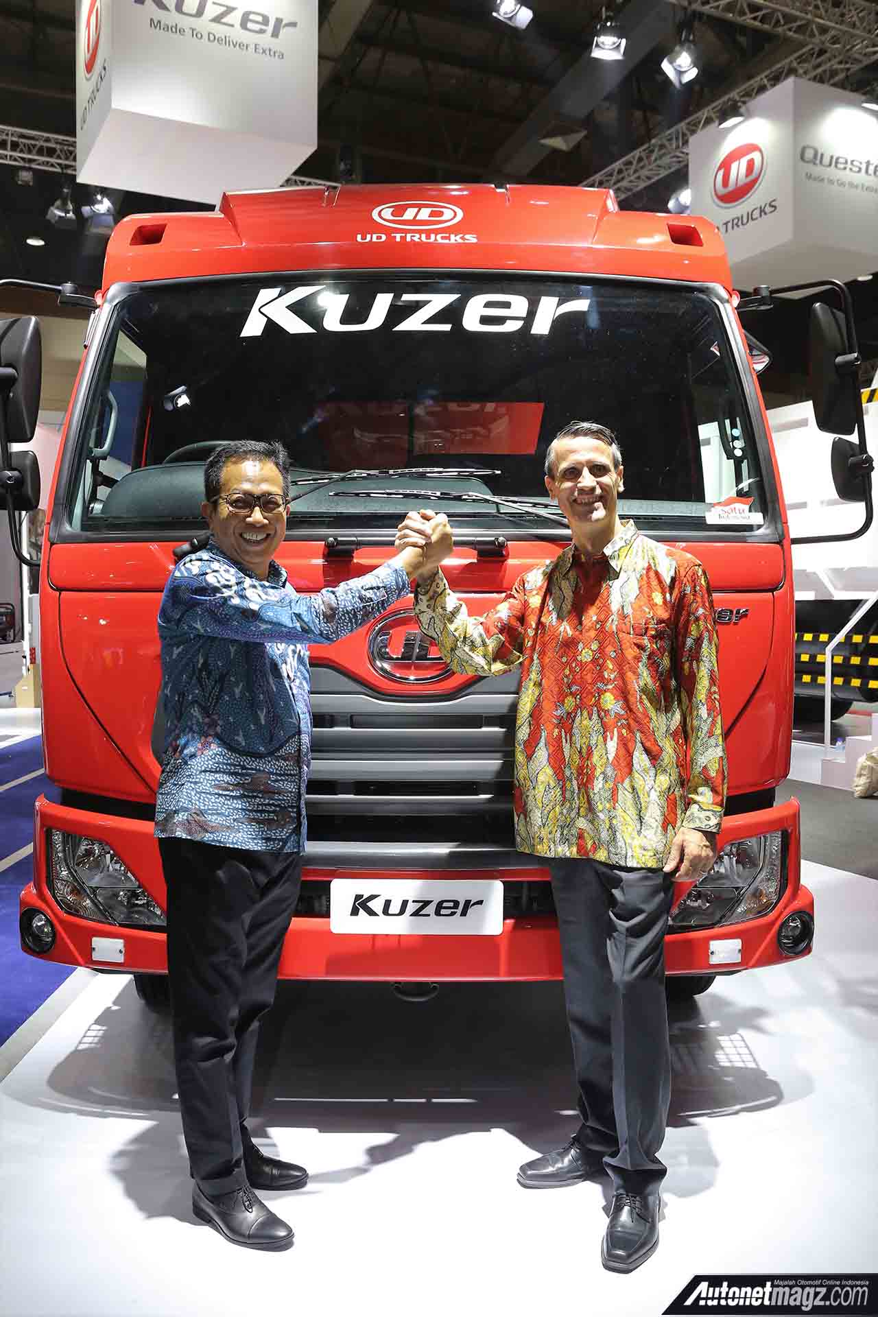 Berita, UD Trucks Kuzer dirilis: GIICOMVEC 2018 : UD Trucks Kuzer Resmi Diperkenalkan