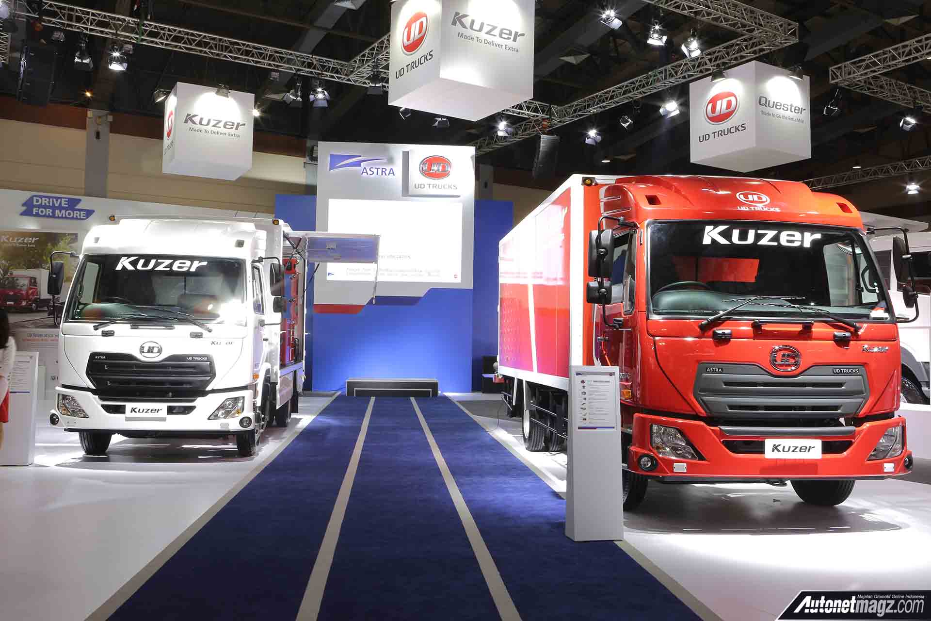Berita, UD Trucks Kuzer: GIICOMVEC 2018 : UD Trucks Kuzer Resmi Diperkenalkan