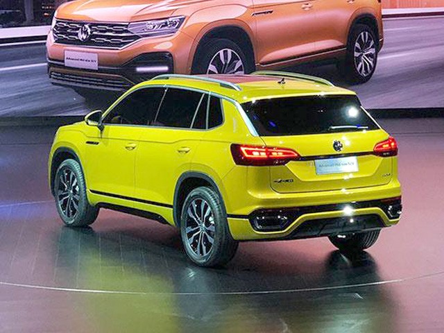 Berita, Volkswagen Advance Midsize SUV sisi belakang: Volkswagen Advance Midsize SUV Juga Diluncurkan di China