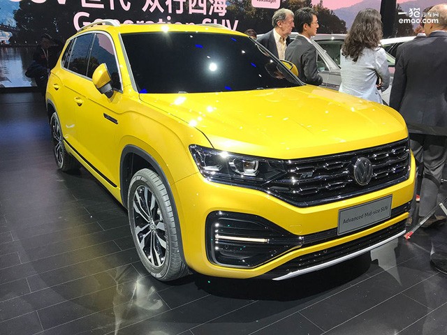 Berita, Volkswagen Advance Midsize SUV sisi depan: Volkswagen Advance Midsize SUV Juga Diluncurkan di China