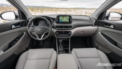 Hyundai Tucson Facelift 2019, Gaya Lebih Tajam dan Mesin Baru