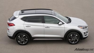 Hyundai Tucson Facelift 2019, Gaya Lebih Tajam dan Mesin Baru