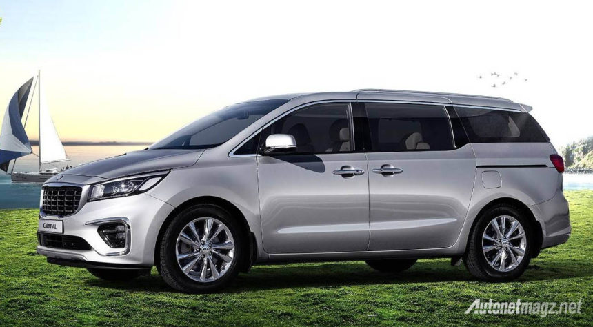 KIA Grand Sedona Sudah Facelift, Mesin Dan Girboks Baru! - AutonetMagz