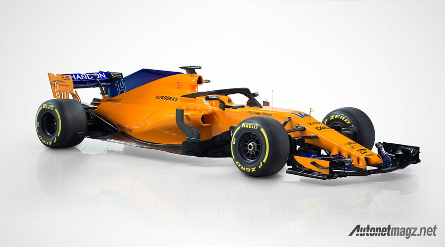International, mclaren mcl33: Perangkat Halo McLaren Dapat Sponsor Dari Merek Sandal Jepit!