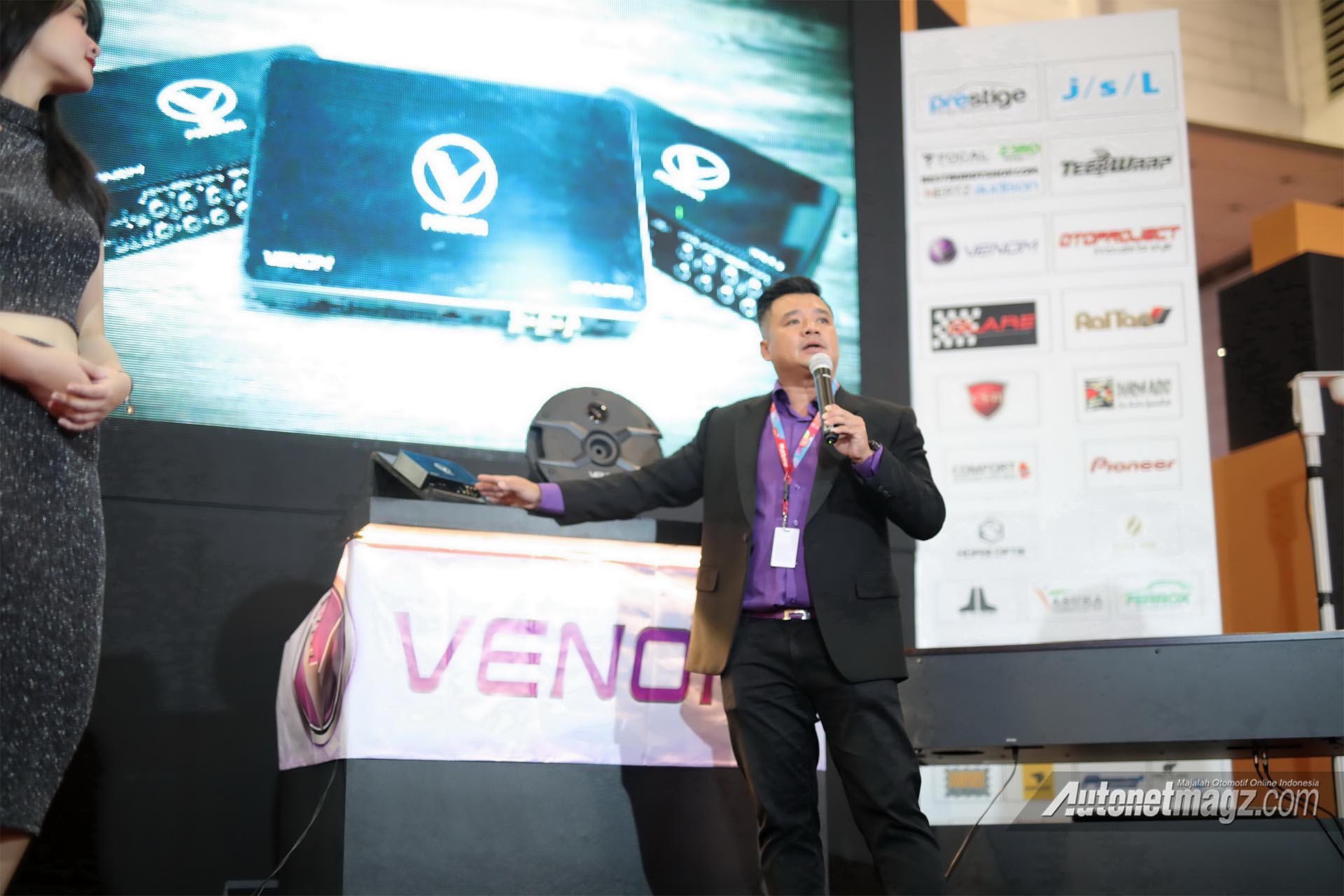 Berita, Launching produk baru Venom Indonesia IIMS 2018: IIMS 2018 : Venom Luncurkan Processor Pandora & Subwoofer