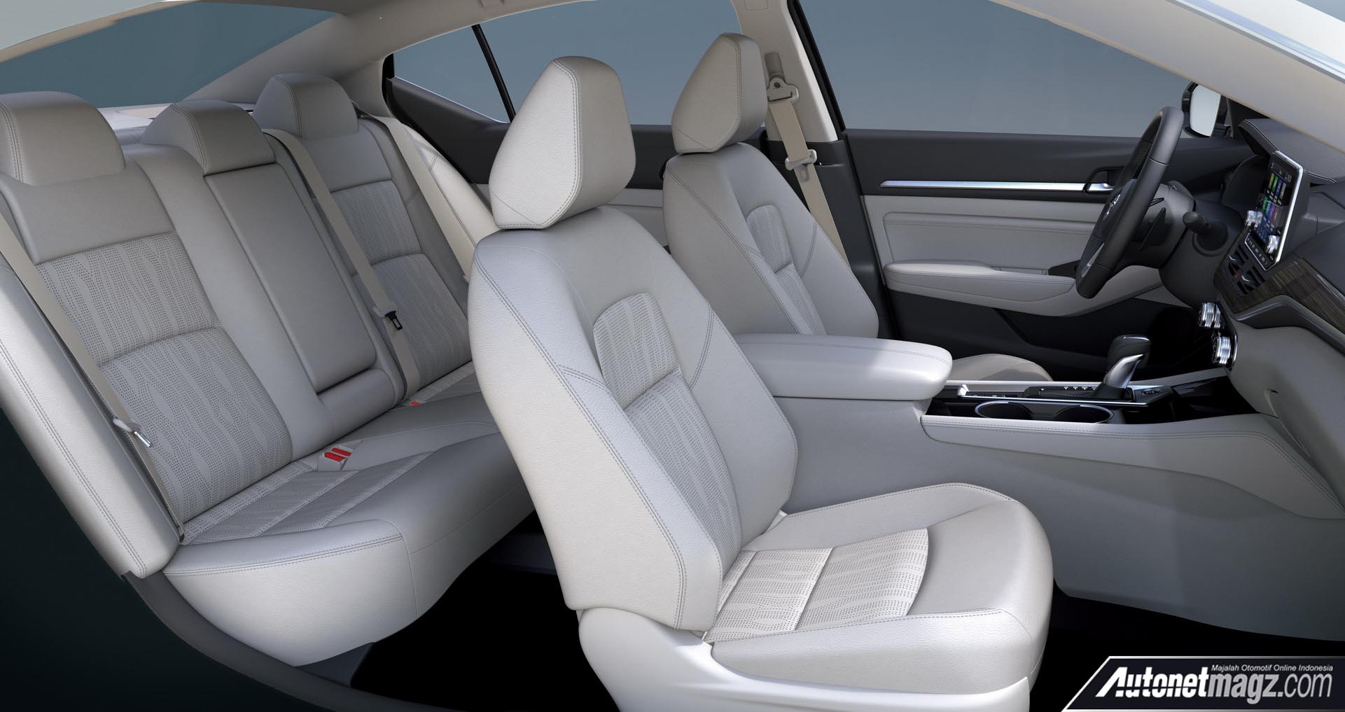 Berita, Nissan Altima 2019 kabin: Nissan Altima 2019 Hadir dengan Mesin Turbo dan AWD