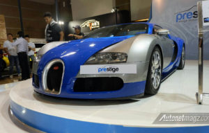 IIMS 2018 : Prestige Motor Bawa Aventador S Roadster & Bugatti Veyron!