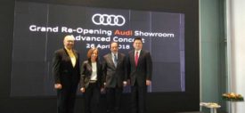 Re-Opening Audi Showroom