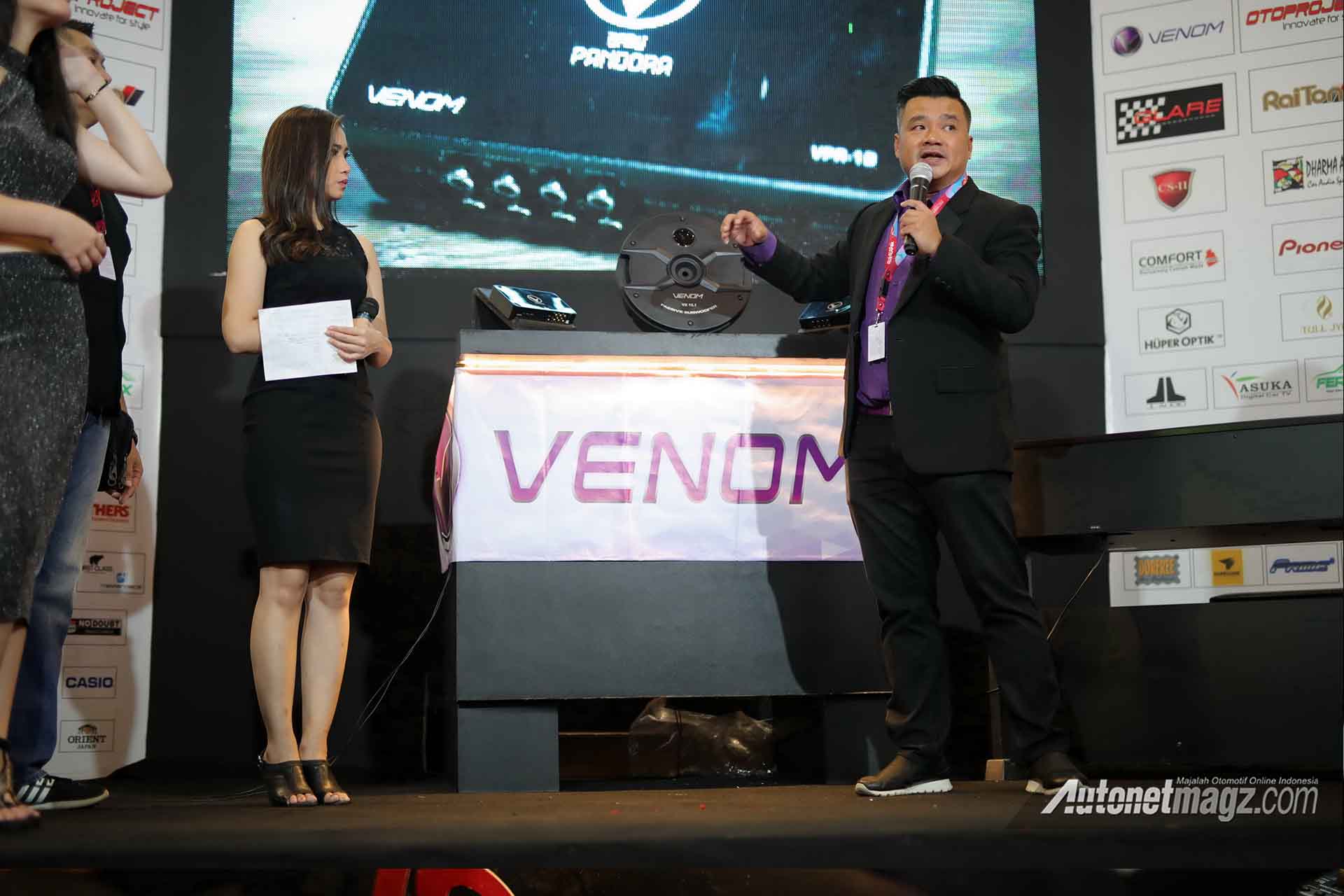 Berita, Venom Indonesia IIMS 2018: IIMS 2018 : Venom Luncurkan Processor Pandora & Subwoofer
