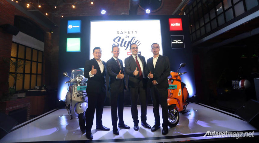 Safety In Style Jadi Kampanye Keselamatan Baru Piaggio Safety In Style Jadi Kampanye Keselamatan Baru Piaggio