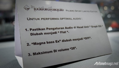 Mitsubishi Pajero Sport Rockford Fosgate : Si Kuat Jadi Tambah Memikat Mitsubishi Pajero Sport Rockford Fosgate : Si Kuat Jadi Tambah Memikat