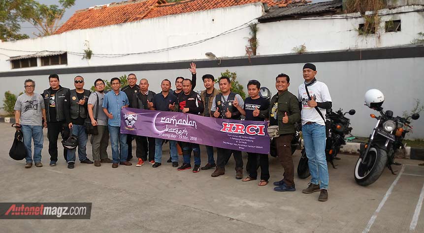 Honda, Honda-Rebel-Community-Indonesia-: Honda Rebel Community Indonesia Ngabuburide Kunjungi Panti Asuhan