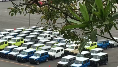Puluhan Unit Suzuki Jimny Generasi Terbaru Tertangkap Kamera Puluhan Unit Suzuki Jimny Generasi Terbaru Tertangkap Kamera