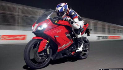 TVS Apache RR 310 Muncul di Jakarta Fair Dengan banderol OTR 49 Juta TVS Apache RR 310 Muncul di Jakarta Fair Dengan banderol OTR 49 Juta