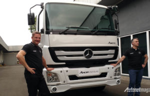 Mercedes Benz Kenalkan Axor 2523 R Dengan Wheelbase Pendek