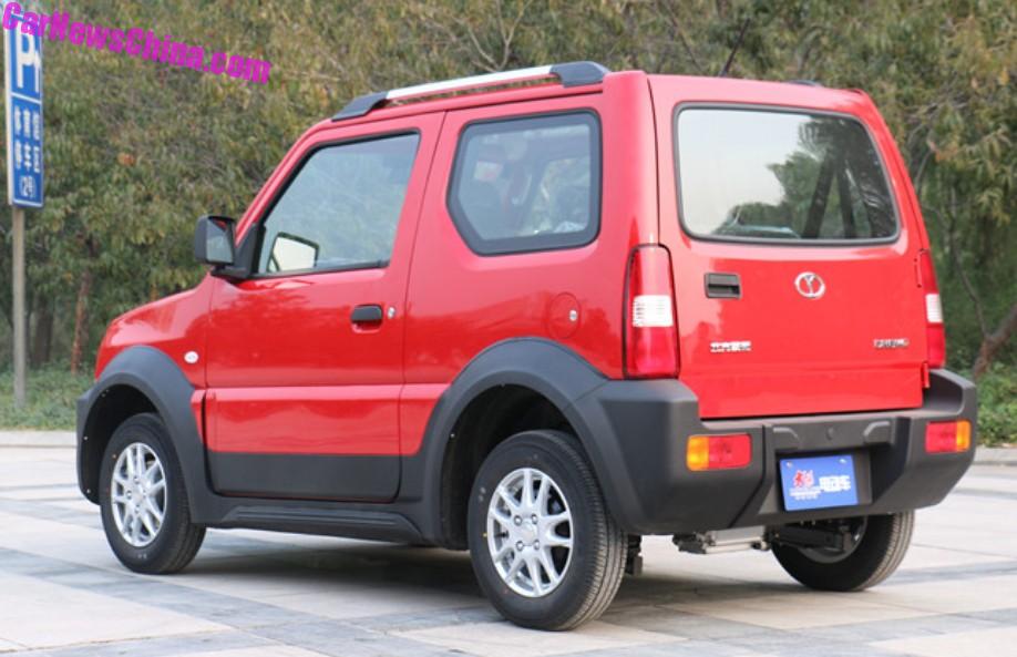 Berita, Chok G1 belakang: Chok G1 : Tiruan Suzuki Jimny Berstatus LSEV di China