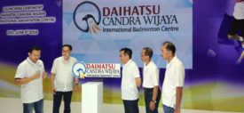 peresmian Daihatsu Candra Wijaya International Badminton Center
