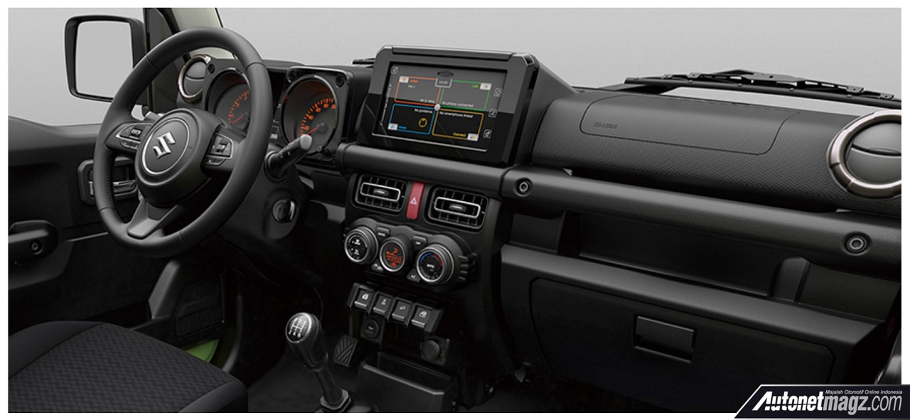 Berita, Dashboard All New Suzuki Jimny & Jimny Sierra: Spesifikasi All New Suzuki Jimny & Jimny Sierra Terkuak!