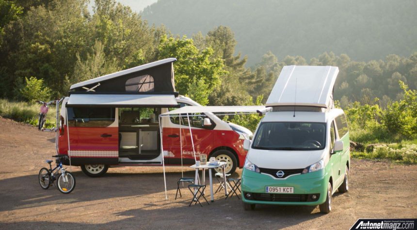 Nissan e-NV200 Camper Van, Evalia Yang Cocok Untuk Mudik Nissan e-NV200 Camper Van, Evalia Yang Cocok Untuk Mudik