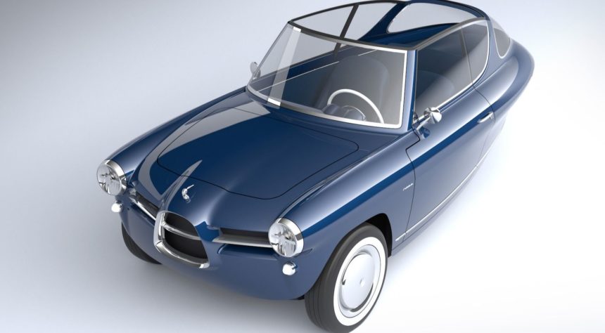 Nobe 100: Mobil Buatan Estonia Berkonfigurasi Layaknya Becak