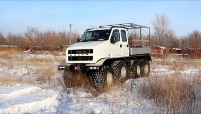 Truk Amfibi Rusak Asal Rusia Berpenggerak 8×8, Buat Medan Rusak Truk Amfibi Rusak Asal Rusia Berpenggerak 8×8, Buat Medan Rusak
