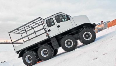 Truk Amfibi Rusak Asal Rusia Berpenggerak 8×8, Buat Medan Rusak Truk Amfibi Rusak Asal Rusia Berpenggerak 8×8, Buat Medan Rusak