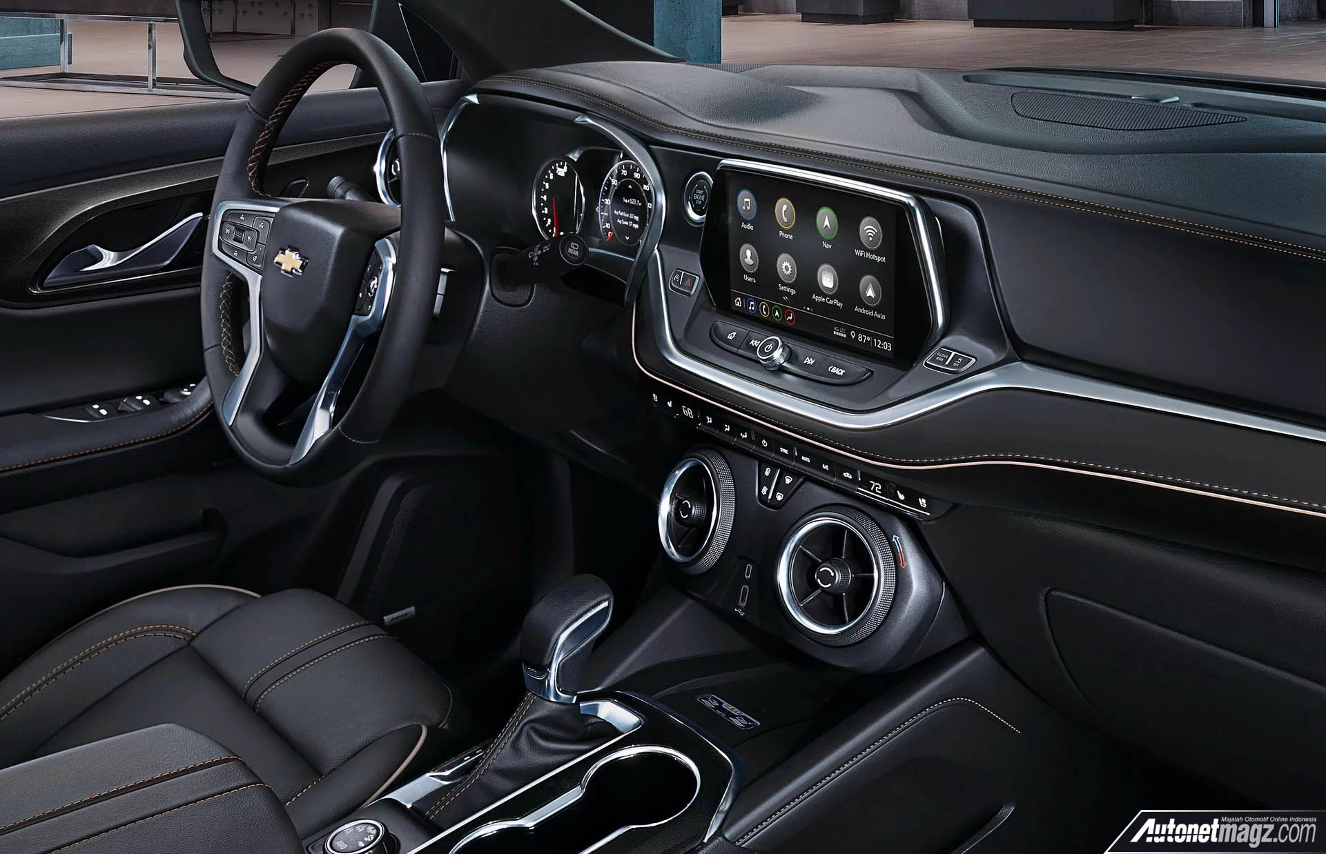 Dashboard Chevrolet Blazer 2019 AutonetMagz Review Mobil Dan Motor Baru Indonesia