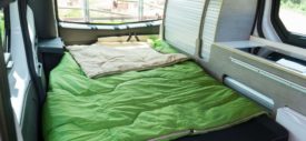Nissan e-NV200 Camper Van 2018 kamar tidur