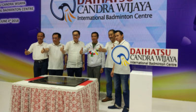 peresmian Daihatsu Candra Wijaya International Badminton Center 398x227