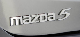 New Mazda 5 belakang
